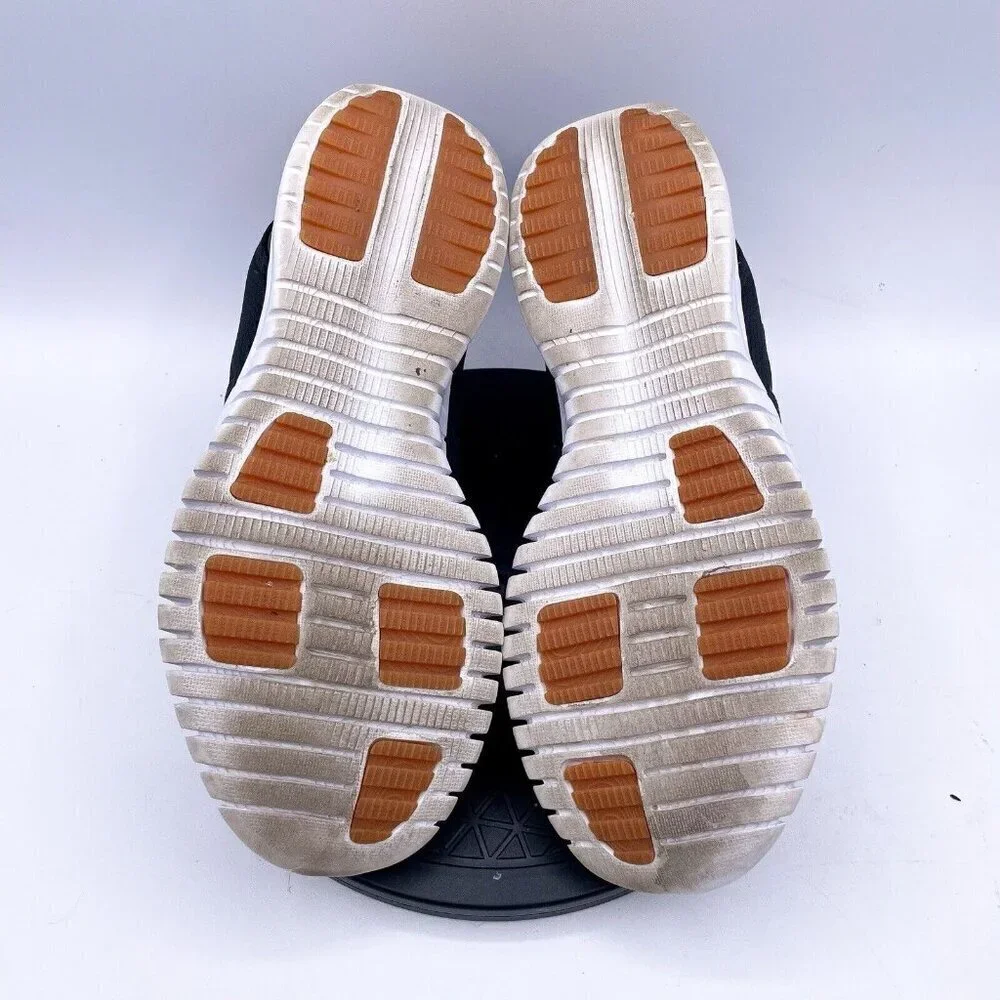 Men's New Balance MX66MB2 Flexonic Black/White Lace-up Running Shoes Size 8.5D